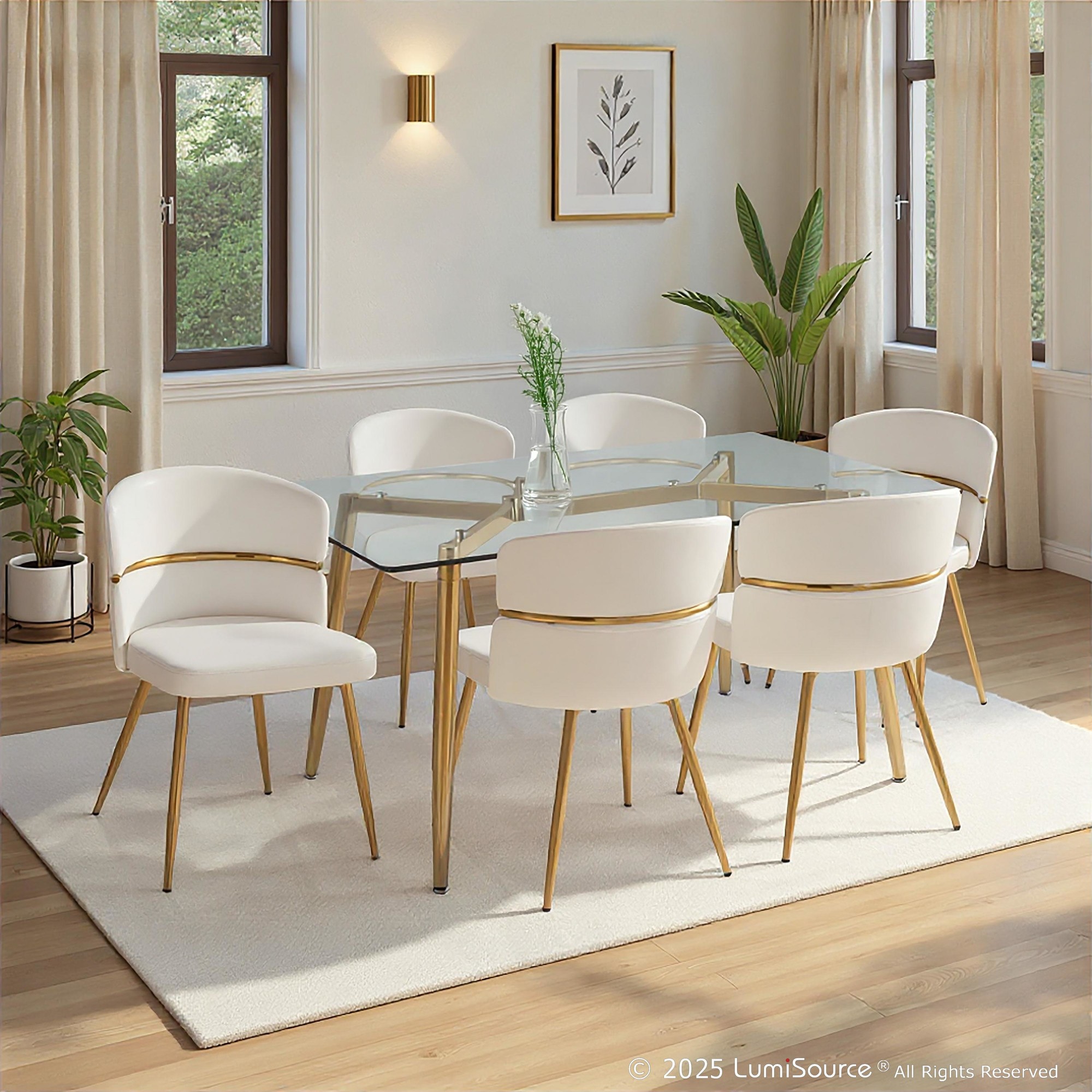 Clara-cinch Dining Set - 5 Piece